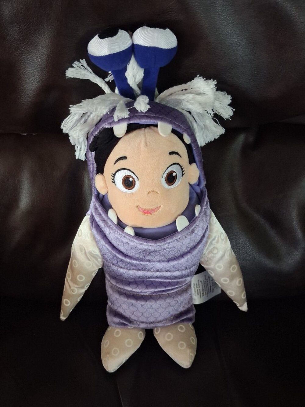 Disney Store Pixar Monsters Inc Boo Monster Costume Plush Stuffed Animal Toy EUC